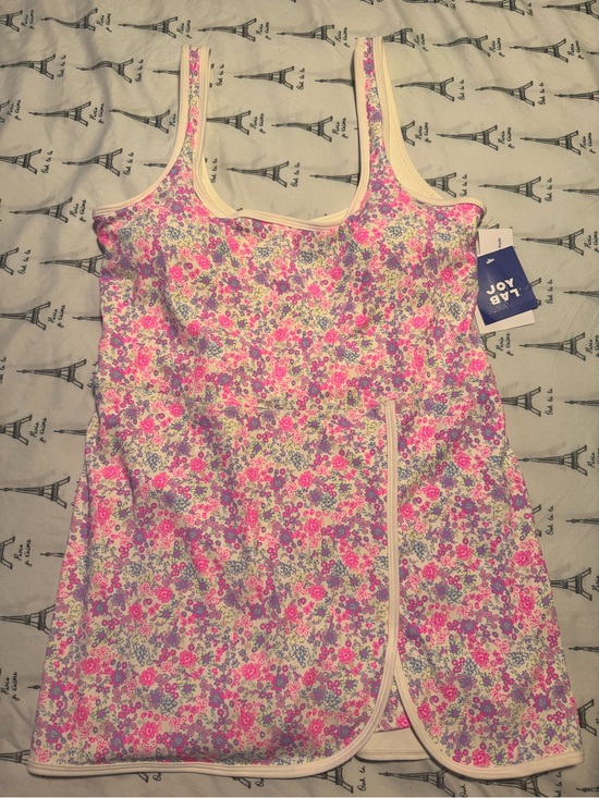 JoyLab Dresses & Skirts - JoyLab Pink Floral Sleeveless Mini Dress